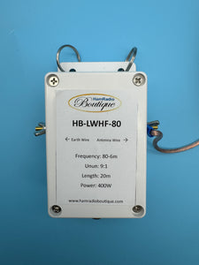 Antenna Filare UNUN 9:1 (HB-LWHF-80)