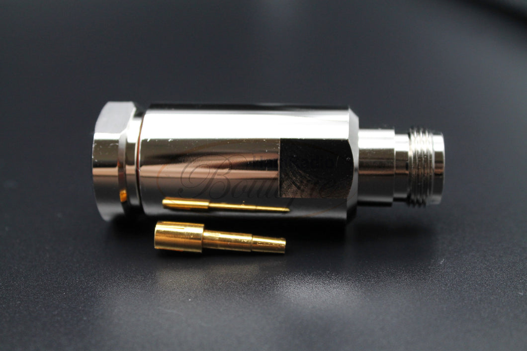 Connettore A Morsetto Maschio Con Spina Coassiale RF Tipo N Per Cavo - Foto 3